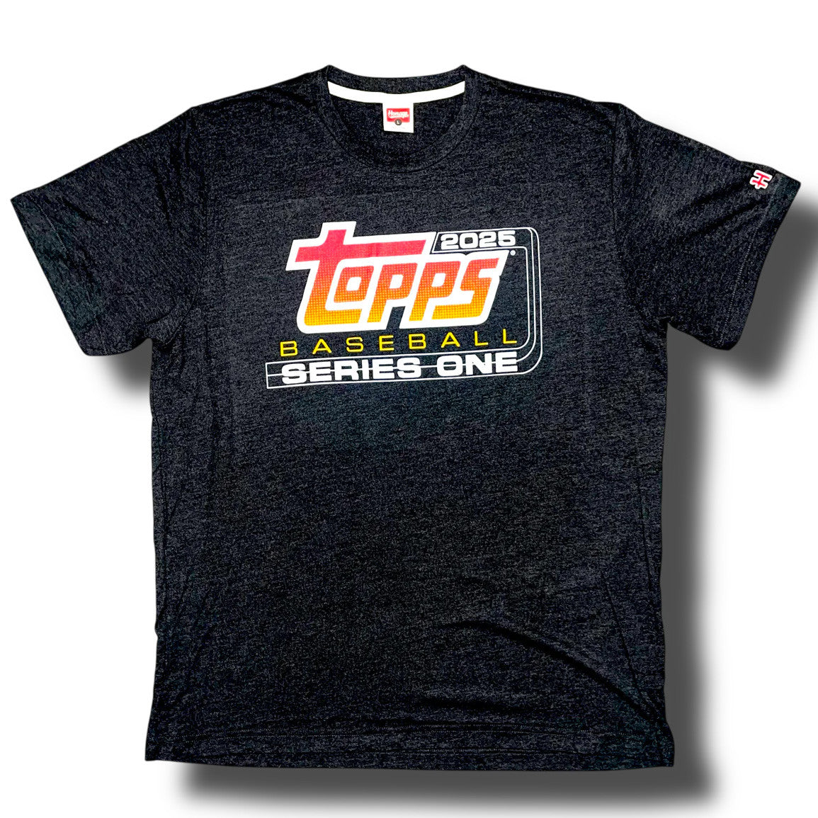 Black 2025 Topps Series 1 Baseball Homage T-Shirt Size Large (L) Stock #238768
