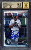 Fernando Tatis Jr. Autographed 2016 Bowman Chrome Prospect Rookie Card #BCP17 San Diego Padres BGS 9.5 Auto Grade Gem Mint 10 Highest Graded Beckett BAS #15349976