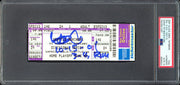 Ichiro Suzuki Autographed 2001 ALDS Game 5 Ticket Stub Seattle Mariners Auto Grade Gem Mint 10 "10-15-01 3-4, Run" PSA/DNA #68585524