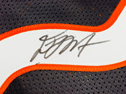 Chicago Bears DJ Moore Autographed Blue Jersey Beckett BAS Witness Stock #238785