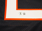 Chicago Bears DJ Moore Autographed Blue Jersey Beckett BAS Witness Stock #238785
