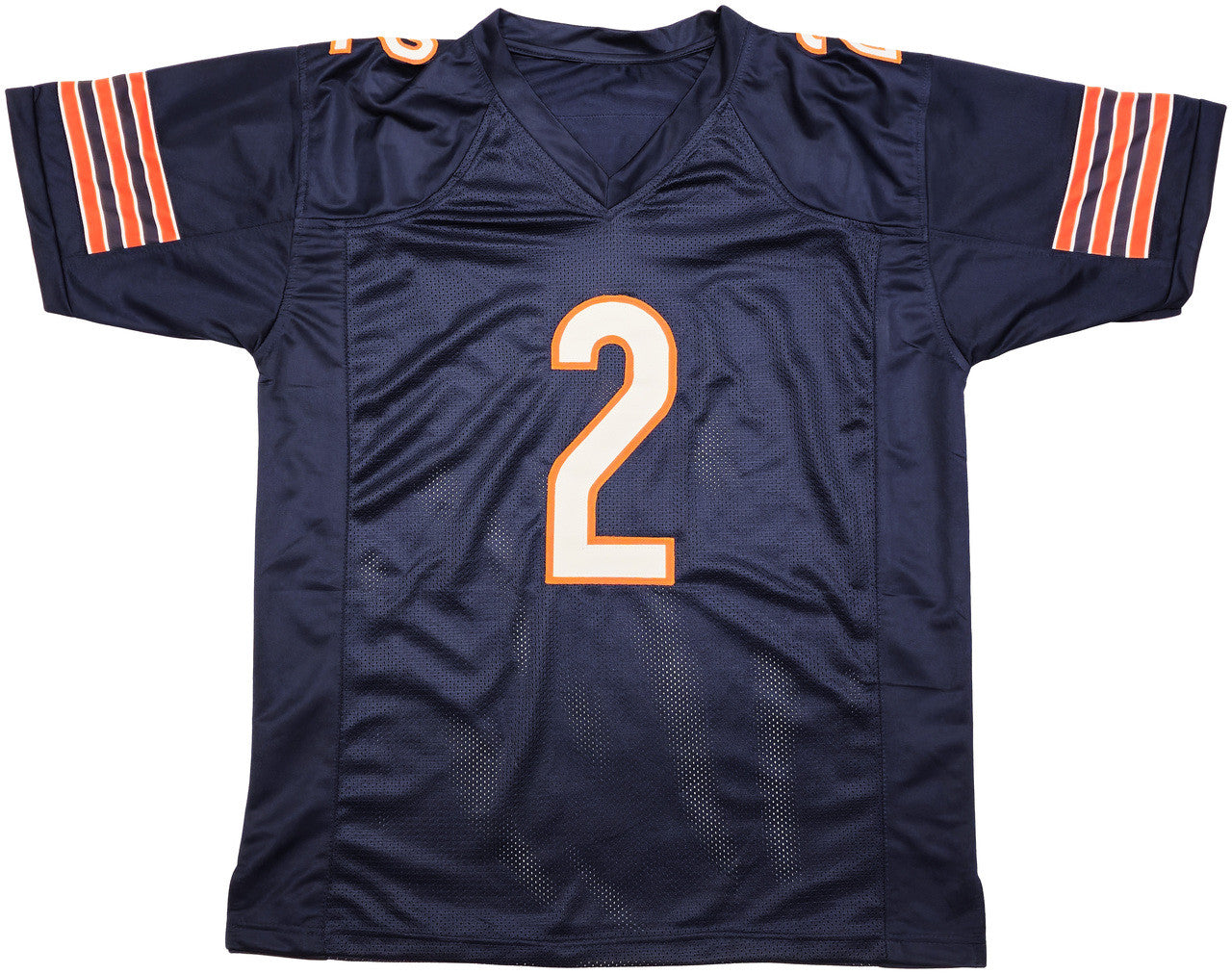 Chicago Bears DJ Moore Autographed Blue Jersey Beckett BAS Witness Stock #238785