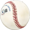 Herb Score Autographed Official AL Baseball Cleveland Indians Beckett BAS QR #BL93542