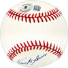 Vicente Amor Autographed Official NL Baseball Cincinnati Reds Beckett BAS QR #BL93576