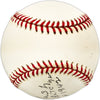 Herb Hash Autographed Official AL Baseball Boston Red Sox "Red Sox Pitcher 1936-1942" Beckett BAS QR #BL93587