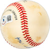 Al McBean Autographed Official NL Baseball Pittsburgh Pirates "Fireman of the Year 1964" Beckett BAS QR #BL93610