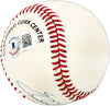 Eddie Taubensee Autographed Official NL Baseball Cincinnati Reds, Cleveland Indians Beckett BAS QR #BL93640