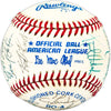 1982 Minnesota Twins Team Autographed Official AL Baseball With 24 Signatures SKU #225422