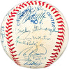 1997 Minnesota Twins Team Autographed Official AL Baseball With 31 Signatures Including Paul Monitor SKU #225424