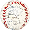 1982 Minnesota Twins Team Autographed Official AL Baseball With 29 Signatures SKU #225429
