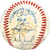 1990 New York Yankees Team Signed Autographed Official AL Baseball With 14 Signatures Including George Steinbrenner & Dave Winfield Beckett BAS #AC98332
