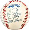 1990 New York Yankees Team Signed Autographed Official AL Baseball With 14 Signatures Including George Steinbrenner & Dave Winfield Beckett BAS #AC98332