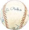 1967 California Angels Team Autographed Official Angels Logo With 25 Signatures Baseball SKU #225436