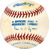 Lee Stevens Autographed Official AL Baseball Los Angeles Angels, Texas Rangers SKU #225493