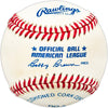 Ted Lepcio Autographed Official AL Baseball Boston Red Sox, Detroit Tigers SKU #225556