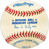 Jerry Coleman Autographed Official AL Baseball New York Yankees "Yankees 1949-57" SKU #225582