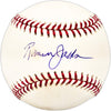 Ransom Jackson Autographed Official MLB Baseball Chicago Cubs, Los Angeles Dodgers SKU #225613