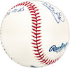 Mike Edwards Autographed Official MLB Baseball Oakland A's "1978-80 A's" SKU #225722