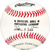 Steve Decker Autographed Official NL Baseball San Francisco Giants SKU #225726