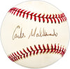 Carlos Maldonado Autographed Official AL Baseball Kansas City Royals, Milwaukee Brewers SKU #225760