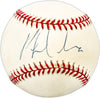 Rafael Medina Autographed Official NL Baseball Miami Marlins SKU #225790