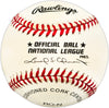 Rafael Medina Autographed Official NL Baseball Miami Marlins SKU #225790