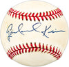 Garland Kiser Autographed Official AL Baseball Cleveland Indians SKU #225792