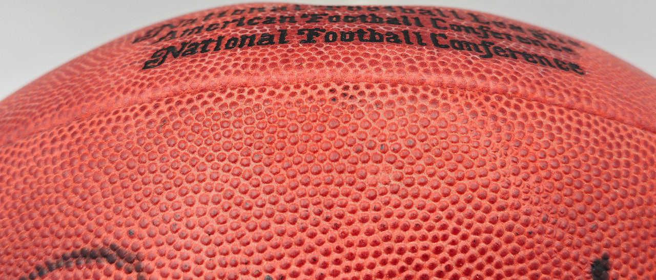 Johnny Unitas Autographed Official NFL Leather Football Baltimore Colts Beckett BAS #A75848