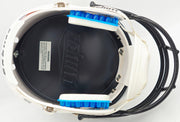 College Football's Best Heisman Winners Autographed White Shutt Authentic Full Size Helmet With 24 Signatures Including Barry Sanders Steiner Holo #SS149806