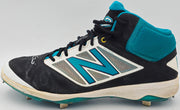 Robinson Cano Autographed Pair of Game Used Black & Teal New Balance Revlite Cleats Seattle Mariners PSA/DNA #7A96543 & 7A96544