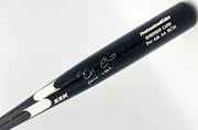 Robinson Cano Autographed Game Used Black SSK Baseball Bat New York Yankees "Game Used" PSA/DNA #7A96453