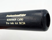 Robinson Cano Autographed Game Used Black SSK Baseball Bat New York Yankees "Game Used" PSA/DNA #7A96453