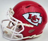 Skyy Moore Autographed Kansas City Chiefs Red Speed Mini Helmet "SB LVII LVIII Champs" Beckett BAS Witness Stock #224838