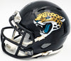 Travis Etienne Autographed Jacksonville Jaguars Black Speed Mini Helmet Beckett BAS Witness Stock #225128