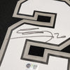 San Antonio Spurs Manu Ginobili Autographed Black Authentic Mitchell & Ness Swingman Jersey Size L Beckett BAS Witness Stock #211906