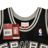 San Antonio Spurs Manu Ginobili Autographed Black Authentic Mitchell & Ness Swingman Jersey Size L Beckett BAS Witness Stock #211906