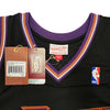 Utah Jazz Karl Malone Autographed Black Authentic Mitchell & Ness Jersey Size L Beckett BAS Witness Stock #211878