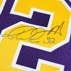 Utah Jazz Karl Malone Autographed Purple Authentic Mitchell & Ness Jersey Size L Beckett BAS Witness Stock #211882