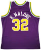 Utah Jazz Karl Malone Autographed Purple Authentic Mitchell & Ness Jersey Size XL Beckett BAS Witness Stock #211881