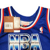 Utah Jazz Karl Malone Autographed Blue Authentic Mitchell & Ness 1992 All Star Game Jersey Size L Beckett BAS Witness Stock #211880