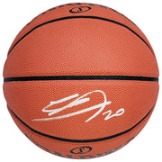 Manu Ginobili Autographed Official Spalding Signature Series Basketball San Antonio Spurs Beckett BAS Witness Stock #211904