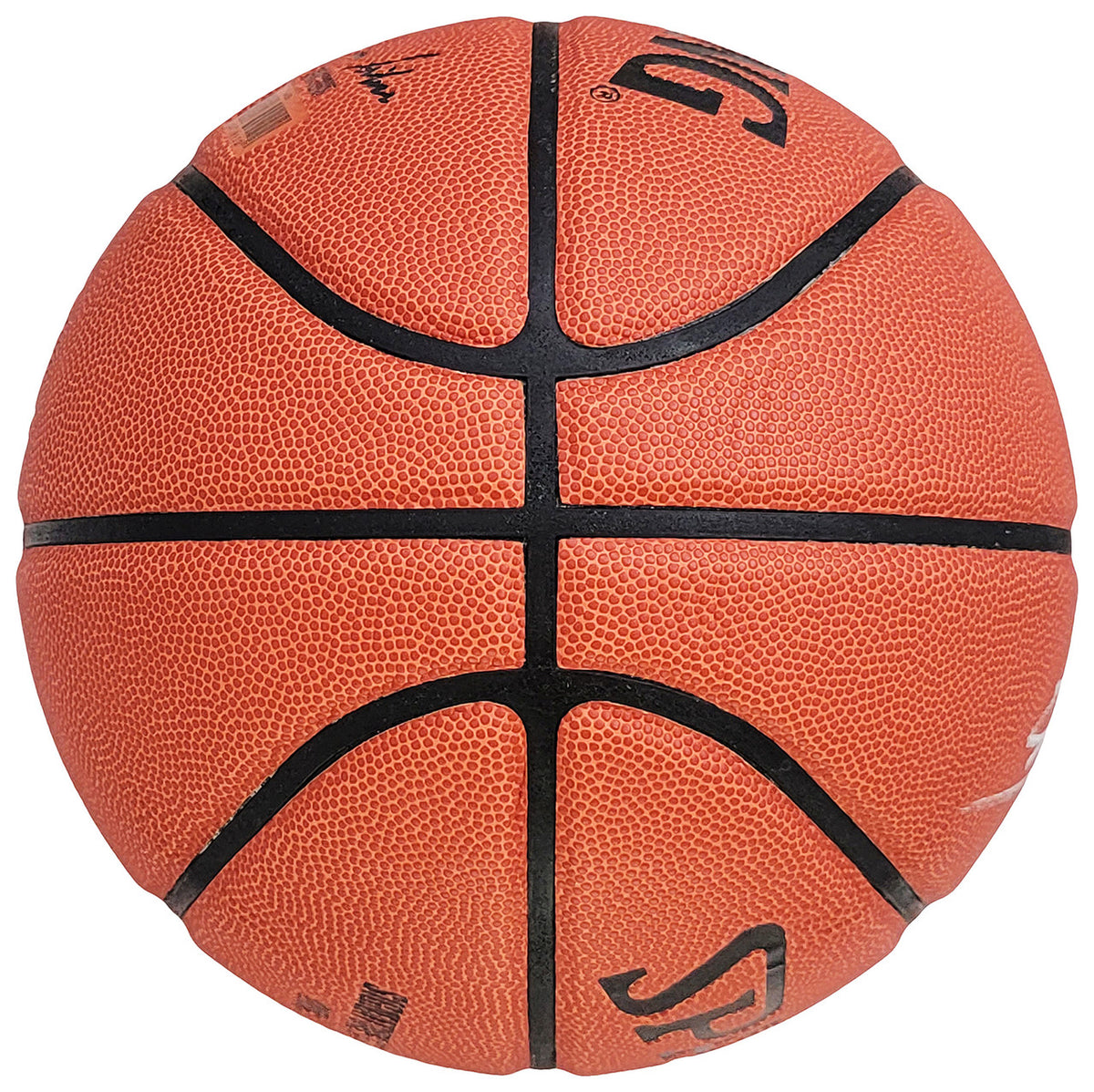 Manu Ginobili Autographed Official Spalding Signature Series Basketball San Antonio Spurs Beckett BAS Witness Stock #211904