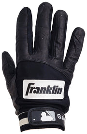 Edgar Martinez Autographed Franklin Game Used Black Batting Gloves Seattle Mariners With Signed Certificate Stock #211908