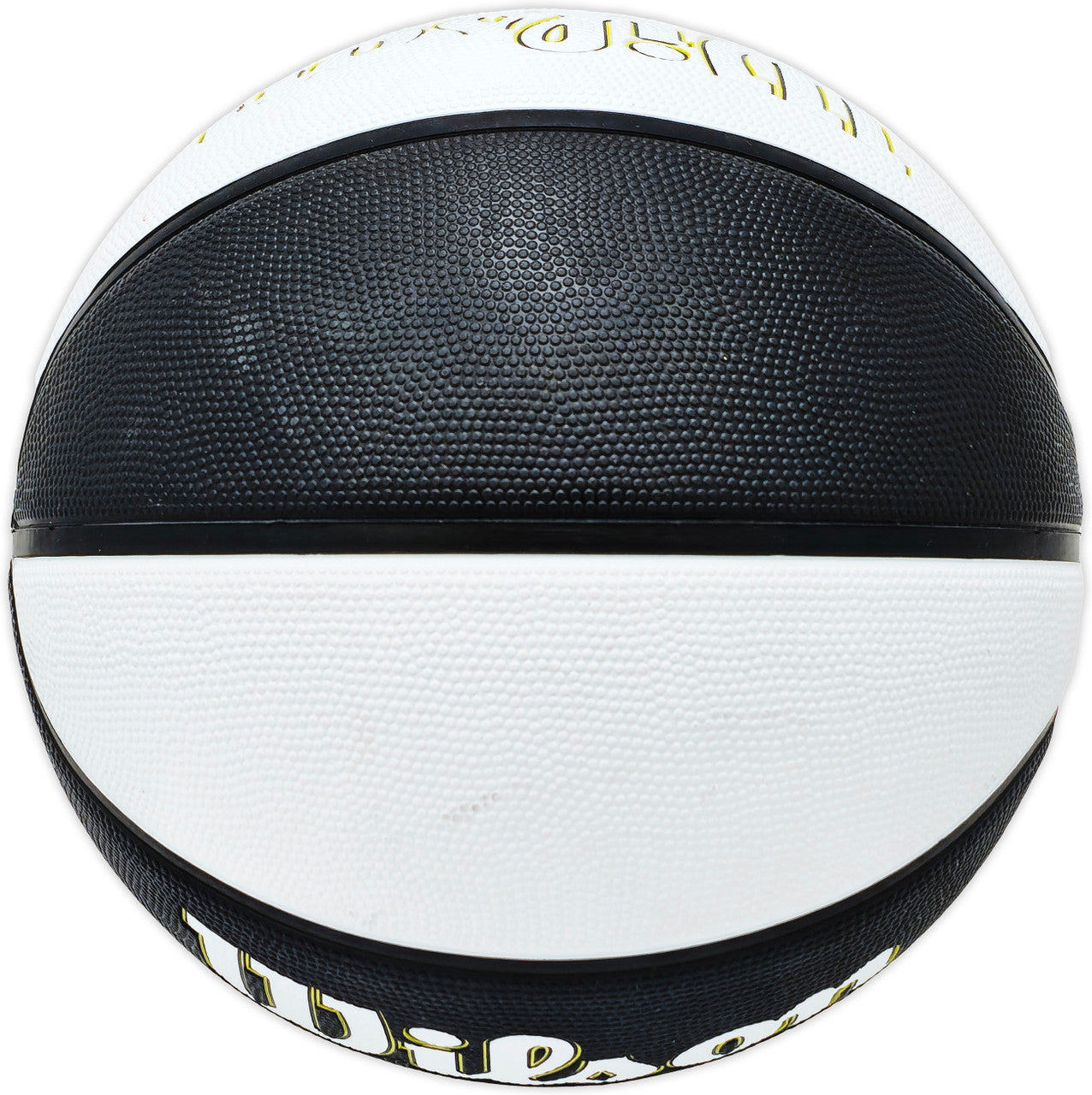 John Stockton Autographed Black & White Team Tribute Utah Jazz Logo Basketball Beckett BAS Witness Stock #224370