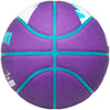 John Stockton Autographed Purple City Edition Basketball Utah Jazz With Mountains Beckett BAS Witness Stock #224372