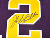 Utah Jazz John Stockton Autographed Purple Authentic Mitchell & Ness 1991-92 Hardwood Classic Swingman Jersey Size L Beckett BAS Witness Stock #224354