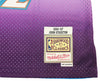 Utah Jazz John Stockton Autographed Blue & Purple Authentic Mitchell & Ness 1996-97 Hardwood Classic Swingman Split Jersey Size XXL Beckett BAS Witness Stock #224342
