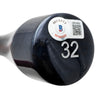 Evan Carter Autographed Maroon & Navy Marucci Player Model Baseball Bat Texas Rangers "23 WS Champs" Beckett BAS Witness Stock #224409