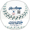 Marcus Semien Autographed Official 2023 All Star Game Logo Game Baseball Texas Rangers Beckett BAS Witness Stock #224413