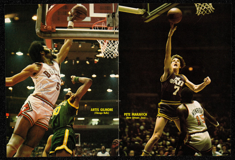 Julius Erving Autographed 11x16 Magazine Page Photo Philadelphia 76ers Beckett BAS QR #BP55254